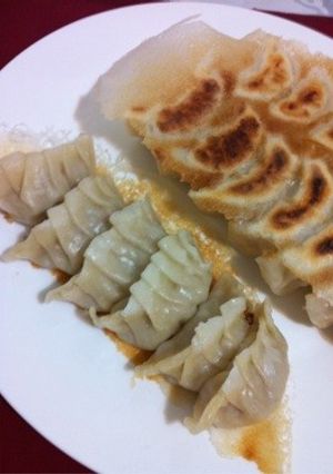 手作り餃子の皮で簡単羽根つきキャベツ餃子-レシピのメイン写真
