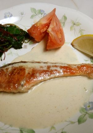鮭のクリームムニエル-レシピのメイン写真