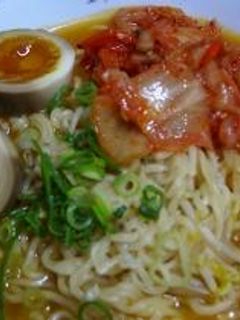 煮卵入り☆キムチラーメン-レシピのメイン写真
