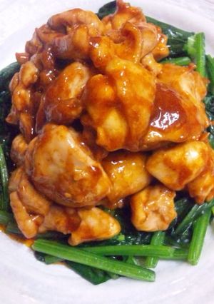 鶏もも肉ケチャップソース炒め-レシピのメイン写真