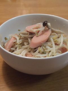 もやしの塩麹きのこ炒め-レシピのメイン写真