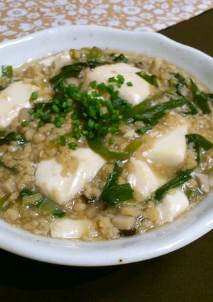 高野豆腐でヘルシー＊オイスター麻婆豆腐-レシピのメイン写真
