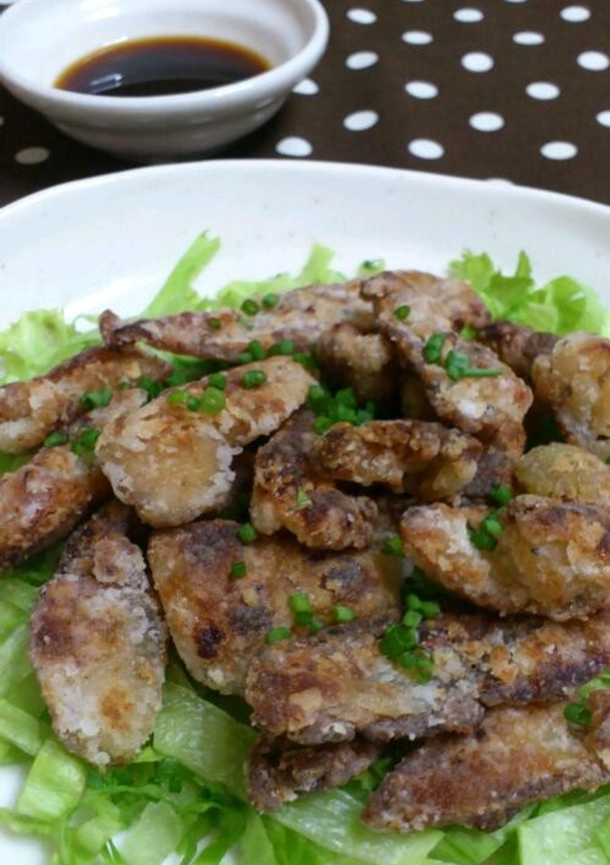 簡単＊鶏皮のパリパリ焼き・柚子胡椒風味-レシピのメイン写真