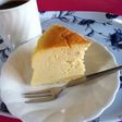 美味しいスフレチーズケーキ