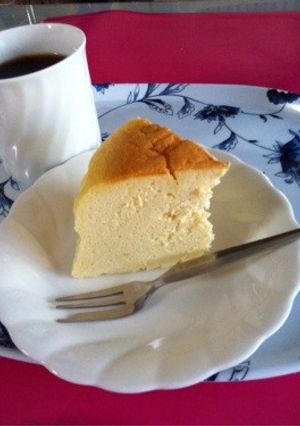 美味しいスフレチーズケーキ-レシピのメイン写真