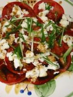 トマトとチーズのバルサミコ酢サラダ(スピードメニュー)-レシピのメイン写真