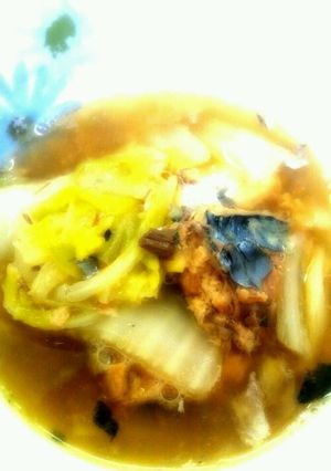 簡単･懐かしい鯖と白菜の煮付け-レシピのメイン写真