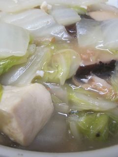 白菜と豆腐の干し蝦煮込み-レシピのメイン写真