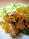 お弁当にも◎簡単♪野菜巻き豚肉の南蛮漬け