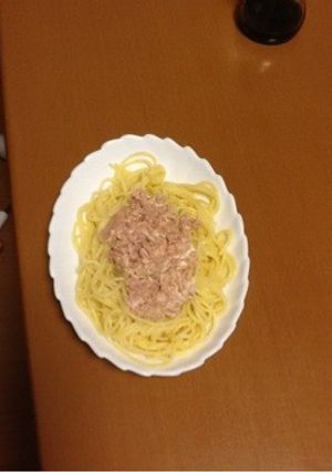 シーチキンスパゲッティ-レシピのメイン写真
