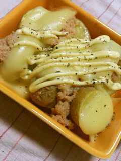じゃがいも明太子のマヨチーズ焼き-レシピのメイン写真