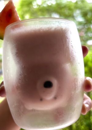 暑い日★さっぱりスイカスムージー-レシピのメイン写真