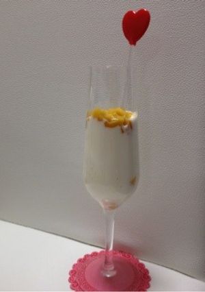 ドライでマンゴーヨーグルト♫-レシピのメイン写真
