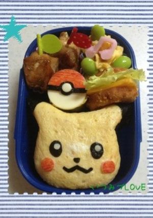 キャラ弁☆ピカチュウ-レシピのメイン写真