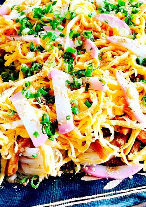 高知風カラフルそうめん-レシピのメイン写真