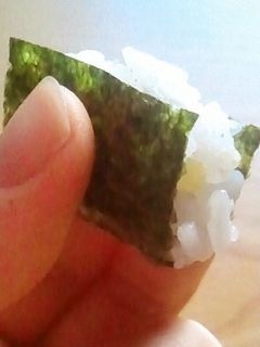 娘のための♥味付け海苔deおにぎり♥-レシピのメイン写真