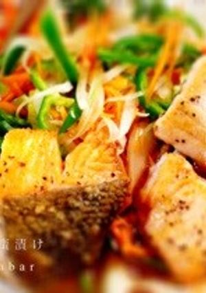揚げない◆秋鮭の南蛮漬け◆野菜たっぷり-レシピのメイン写真