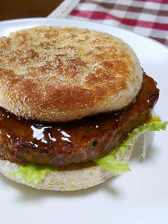 ハンバーグマフィン(⌒‐⌒)-レシピのメイン写真