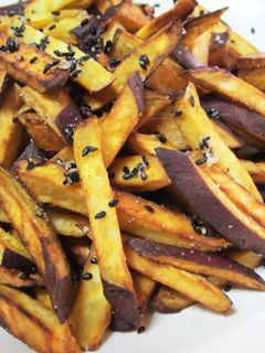 ◆糖尿病のおかず◆さつまいものごま揚げ-レシピのメイン写真