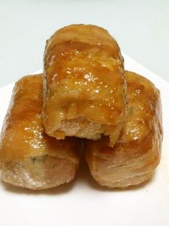 豚しゃぶ肉で肉巻きおにぎり☆-レシピのメイン写真