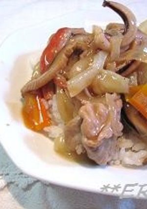 いかの中華丼～♪♪-レシピのメイン写真