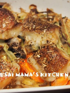 簡単! 白身魚のオーブン焼き-レシピのメイン写真