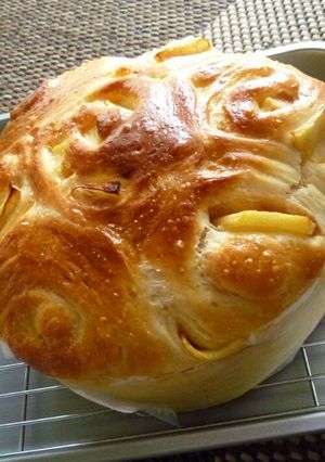 HBで作る簡単ふわふわ♪りんごパン-レシピのメイン写真
