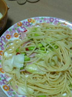 簡単♡枝豆ペペロンチーノ-レシピのメイン写真