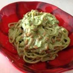 A picture of アボカド納豆パスタ♪.