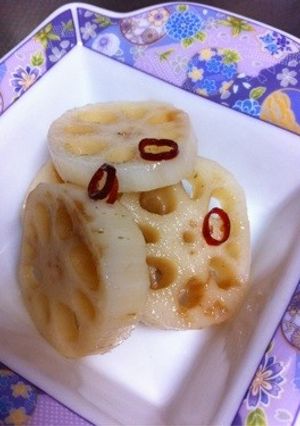 レンコンの甘酢漬け-レシピのメイン写真