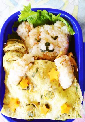 おやすみクマちゃん弁当-レシピのメイン写真