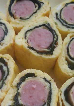 お弁当に! ｶﾝﾀﾝ ﾏｷﾏｷたまご。-レシピのメイン写真