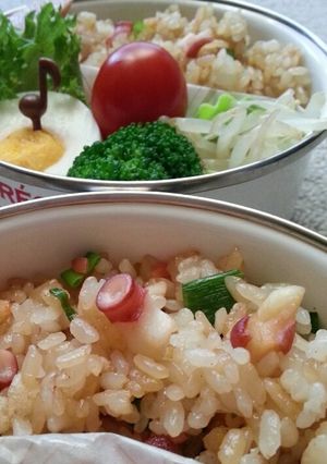 タコ炒飯♪-レシピのメイン写真