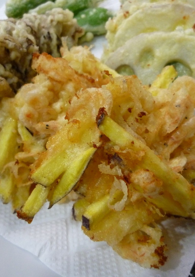 さつま芋とチーズのかき揚-レシピのメイン写真