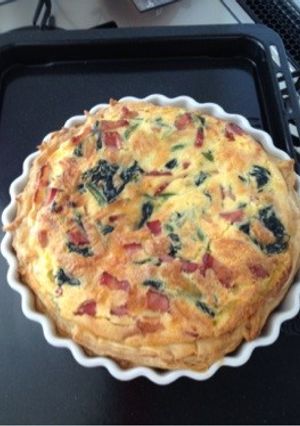ほうれん草とベーコンのキッシュ-レシピのメイン写真