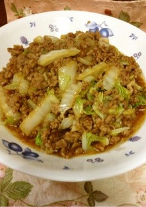 ＊白菜と挽肉のトロッと煮＊-レシピのメイン写真