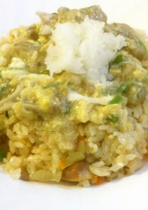 きのこのみぞれあんかけ炒飯-レシピのメイン写真