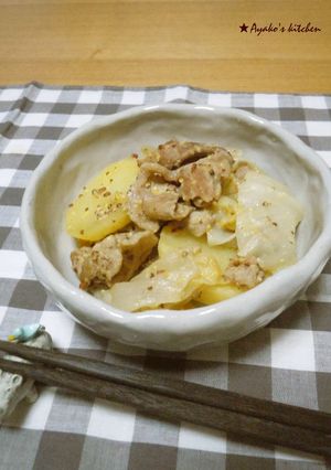 豚肉と野菜のマスタード煮-レシピのメイン写真