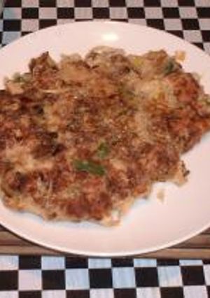豆腐入りもやしのヘルシーお好み焼き-レシピのメイン写真