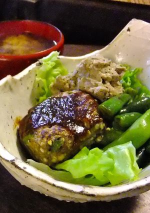 ビーガンの粗みじん大豆ハンバーグ-レシピのメイン写真
