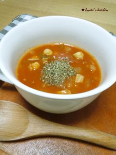 ひよこ豆のトマトスープ-レシピのメイン写真