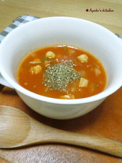 ひよこ豆のトマトスープ-レシピのメイン写真