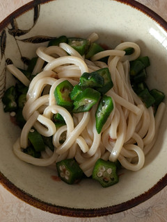 簡単★オクラうどん-レシピのメイン写真