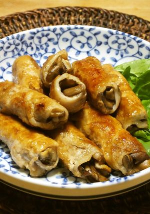 舞茸の豚肉ロール♪-レシピのメイン写真