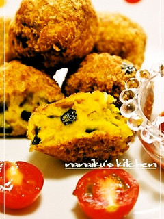 バターでまろやか♡かぼちゃコロッケ-レシピのメイン写真