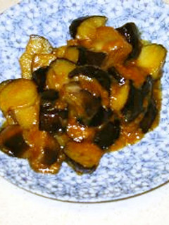 ナスの味噌炒め-レシピのメイン写真