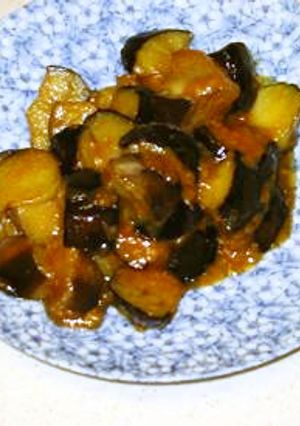 ナスの味噌炒め-レシピのメイン写真