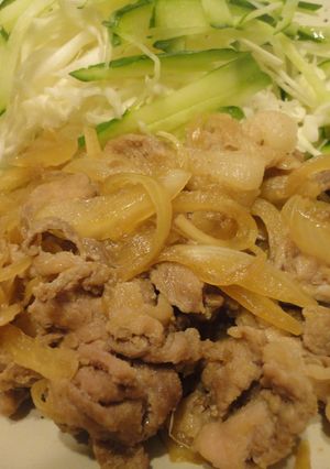 特売お肉で☆ご飯によく合うしょうが焼き-レシピのメイン写真