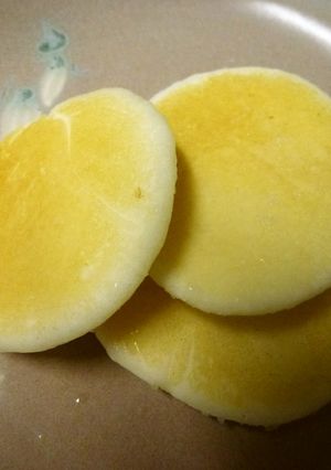 米粉のパンケーキ　離乳食-レシピのメイン写真