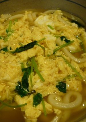 玉子とじうどん☆簡単ランチに-レシピのメイン写真